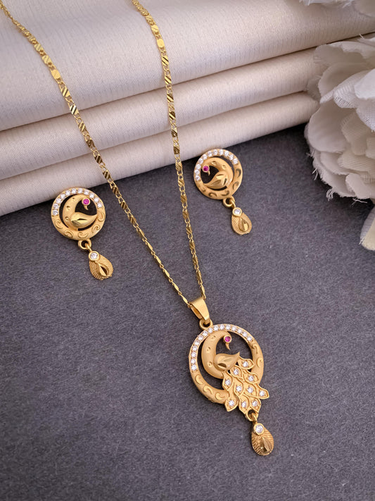 Abstract Pendant Set