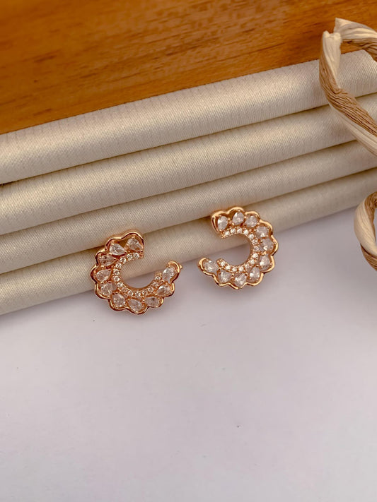 Diamond Rain Chandelier Earrings