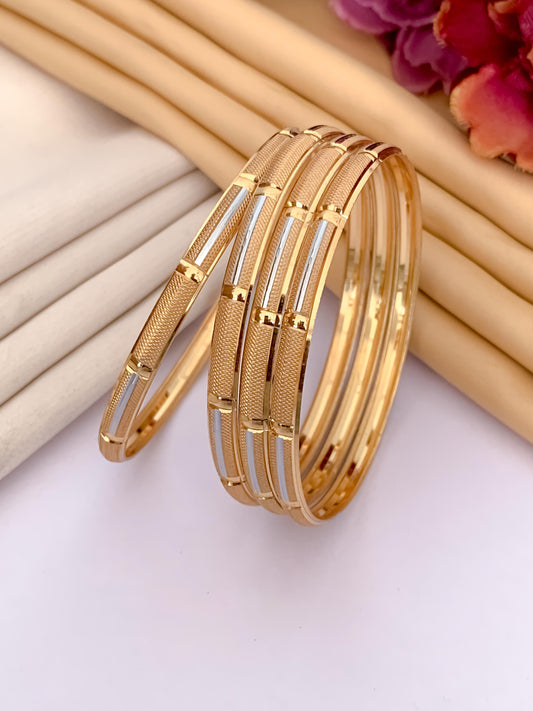 Ornate Delight Bangles ( Set of 4)