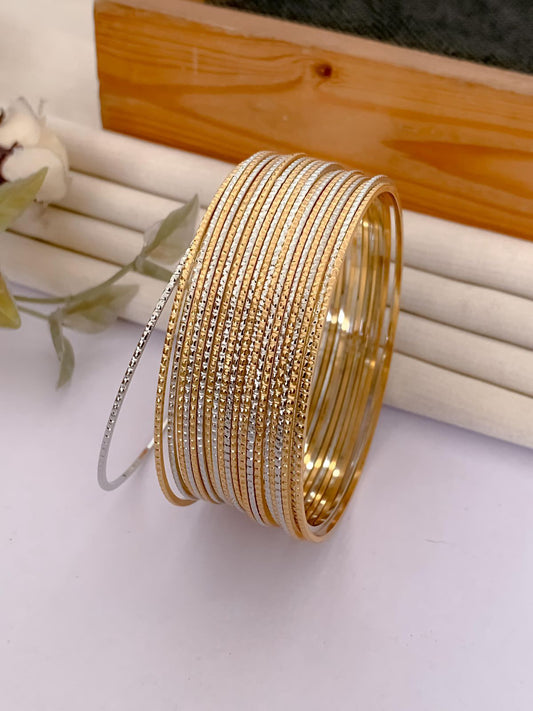 Touch of Petal Bangle (Set of 22)