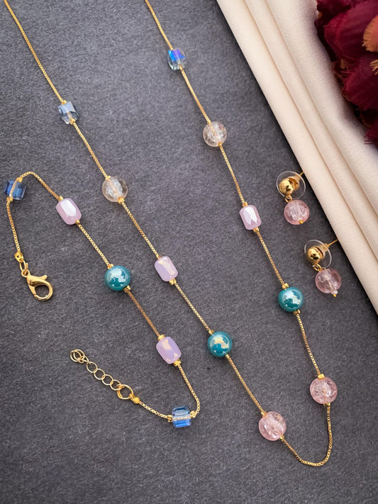 Heirloom Chic Mala With Earring