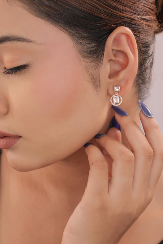 Sunrise Enamel Earrings