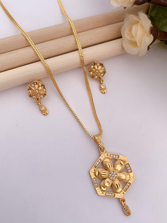Abstract Pendant Set