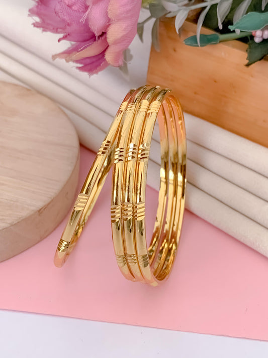 Vesica Piscis Bangle (Set of 4)