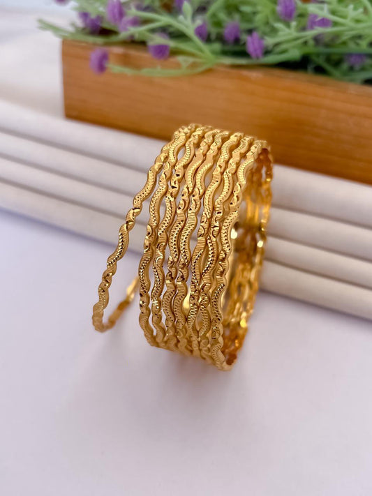 Gilded By Design Bangle (Set of 8)
