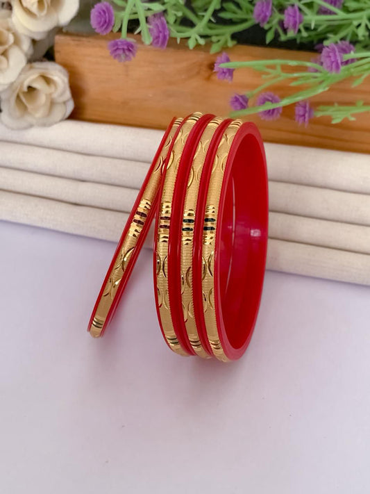 Gilded By Design Bangle (Set of 4)