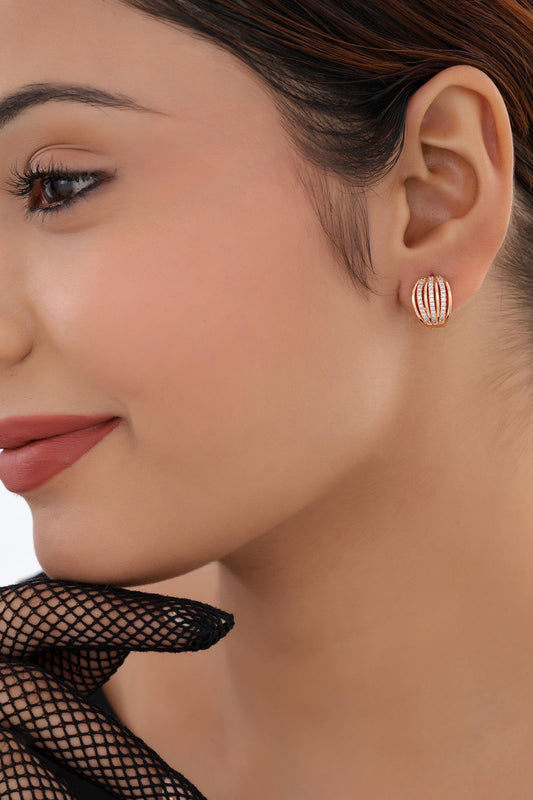 Saffron Glow Hoop Earrings