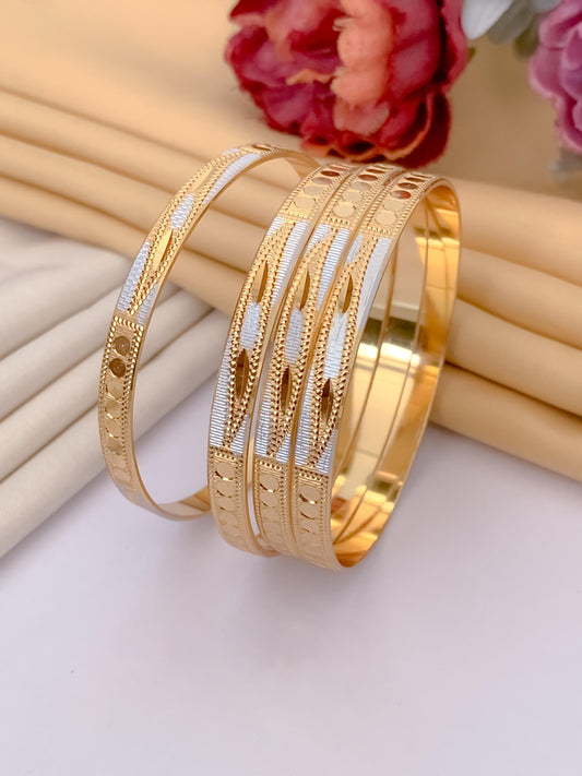 Glimmering Essence Bangle ( Set of 4)