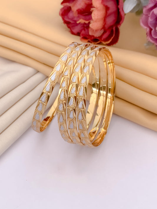 Glimmer Grove Bangle (Set of 4)