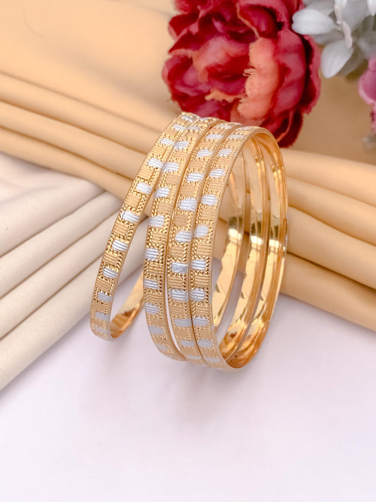 Amethyst Bangle (Set of 4)