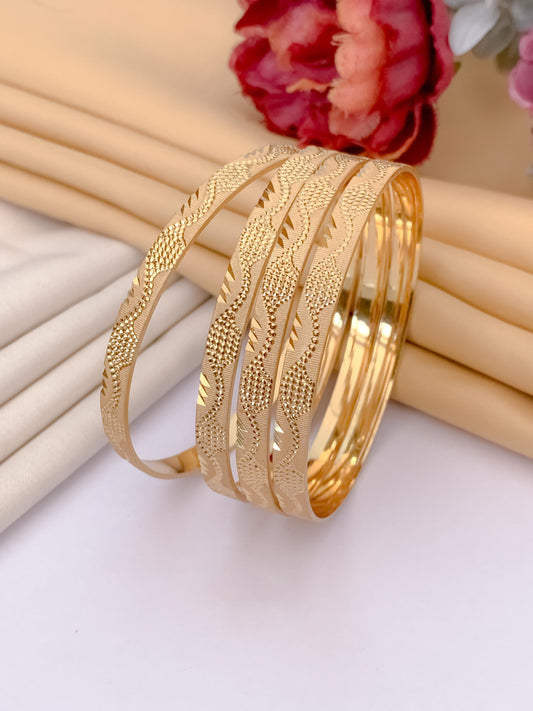 Slender Classy Bangles (Set of 4)