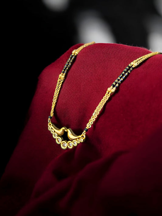 Dual Soul Diamond Mangalsutra