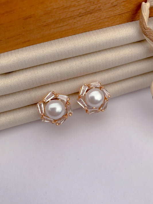 Oxidised Web Earrings