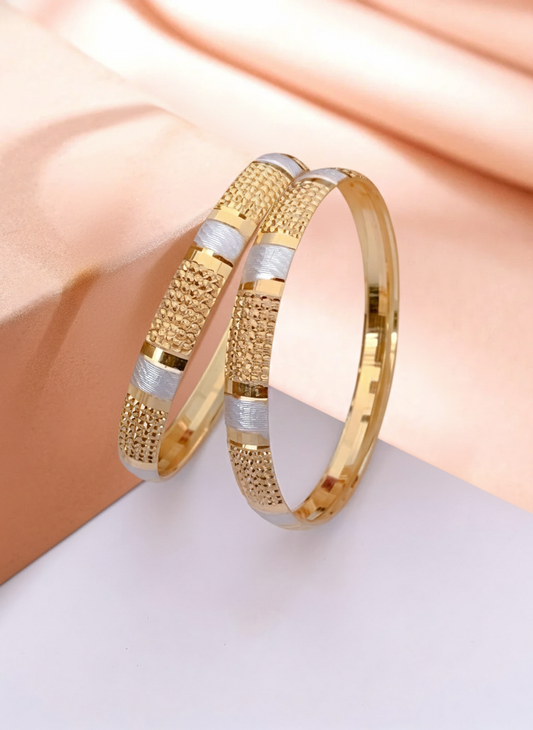 Survivor Rose Gold Plated Bangle