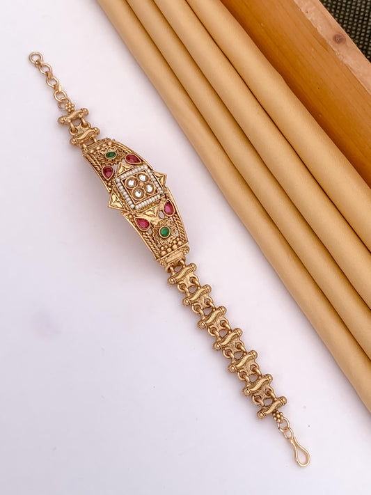 Geometric Charm Bracelet