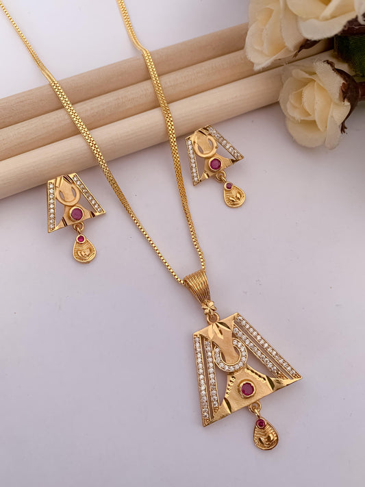 Exquisite Drop Pendant Set