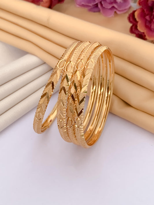 Strobe Rhythm Bangle (Set of 4)