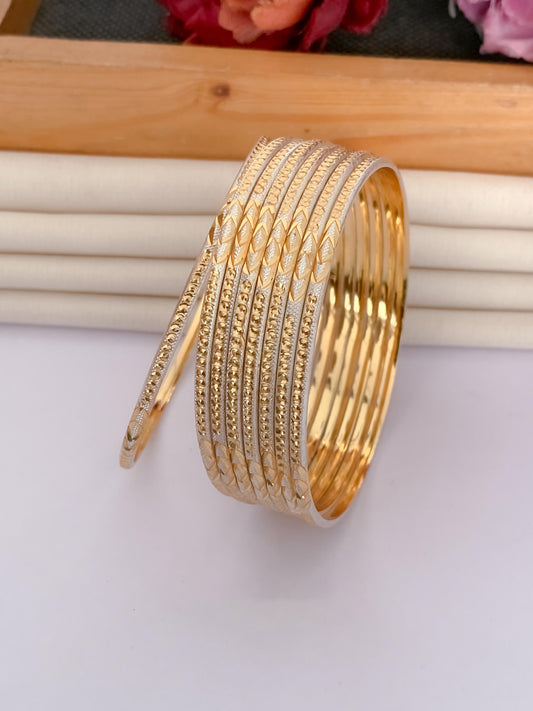 Splendid Filigree Bangle (Set of 8)