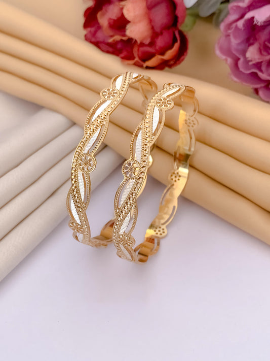 Power in Rose Gold Stacking Bangle