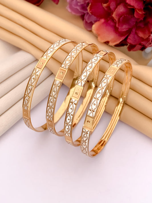 Stunning Layers Bangle ( Set of 4)