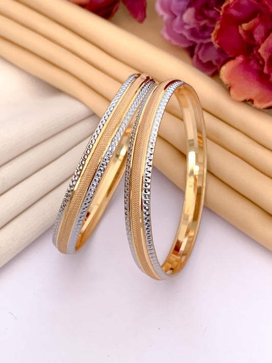 Delicate Engraved Bangles