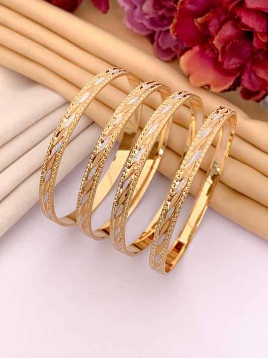 Prism Shine Bangle ( Set of 4)