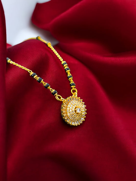 Beaming Round Mangalsutra